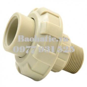 Rắc co ren ngoài nhựa PPR PPH